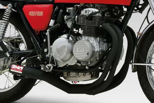 ヨシムラ CB400FOUR用アルミエンジンカバー