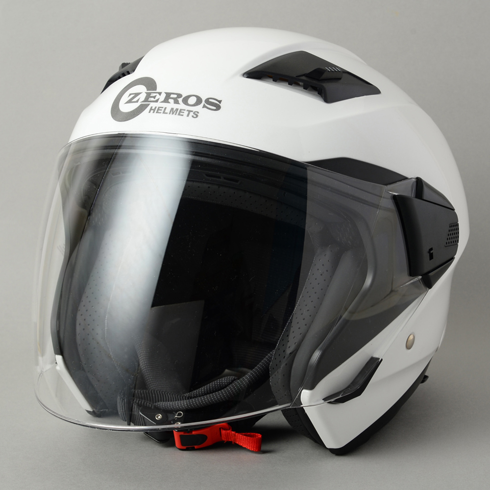 ROM ZEROS（ゼロス）ヘルメット・グラスホワイト
