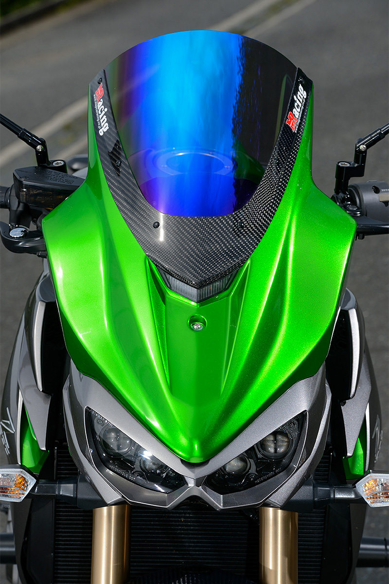 バイザースクリーン for Z1000 by マジカルレーシング | 製品紹介 | カワサキイチバン