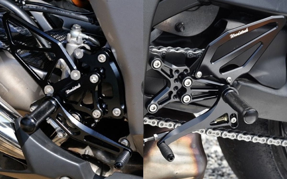 特別プライス バイク ステップ ウッドストック ウッドストック ステップキット 10POS BLK ZX-10R 11-15 ＊ABS不可 WBS- K26-BB 取寄品 セール | visualai.io