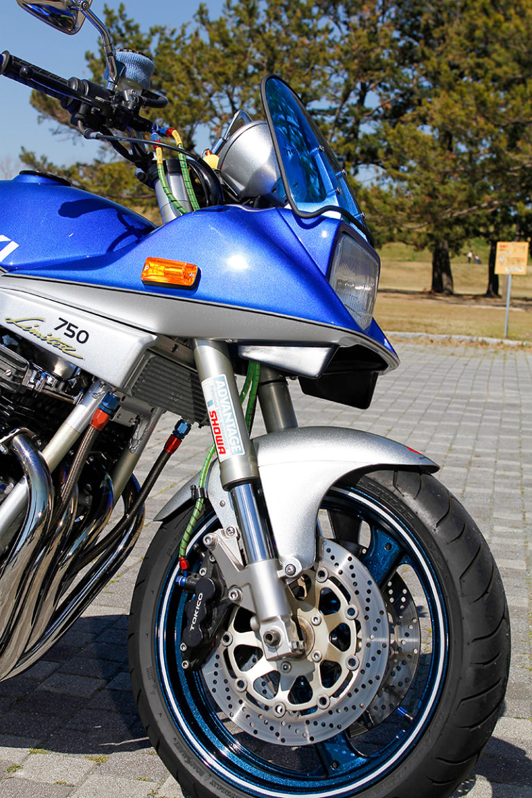 GSX750S KATANA by 大石悦也(静岡県) フロントフォーク