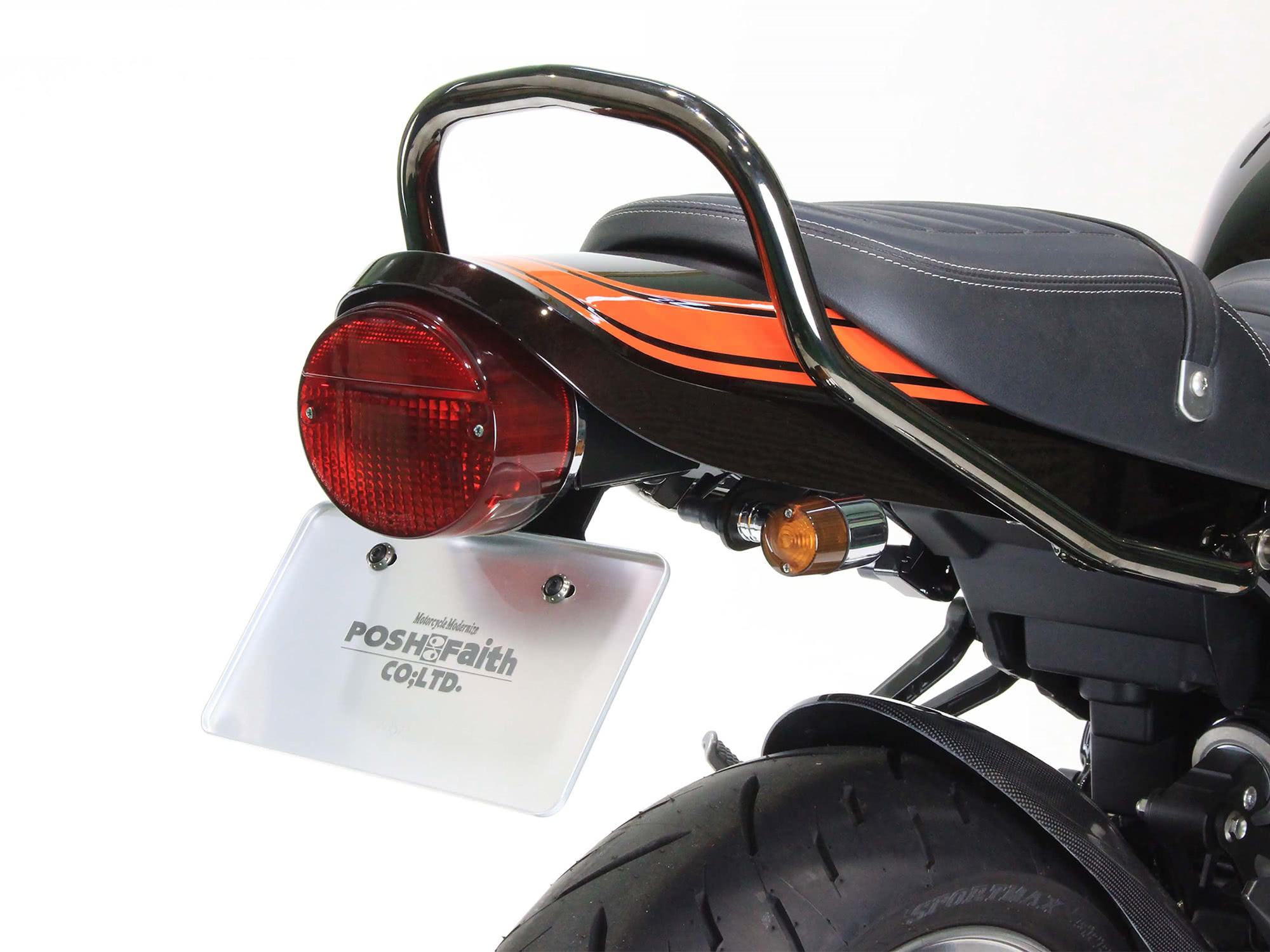 バイク用品 ポッシュ(POSH) シートカウル Z2タイプシートカウル キャンディトーングリーン(塗装) Z900RS(2020-2021年  外装パーツ