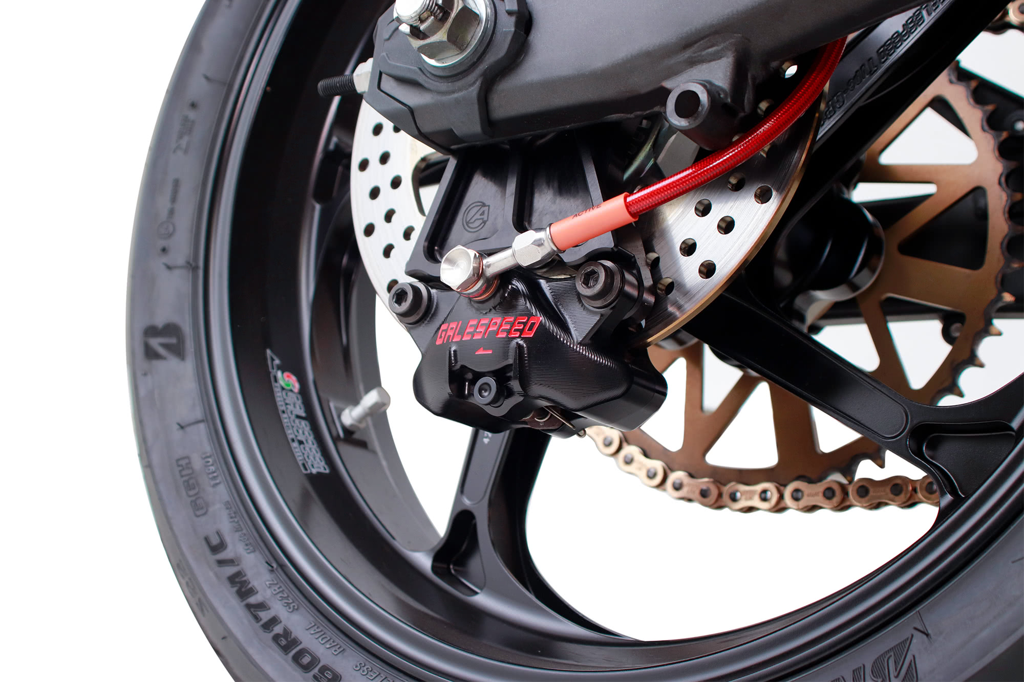 ZRX1200 DAEG リヤキャリパーサポート(brembo 2POＴ) ブラック 通販