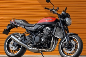 エーテック Z900RS/CAFE用 カーボンパーツ装着デモ車両