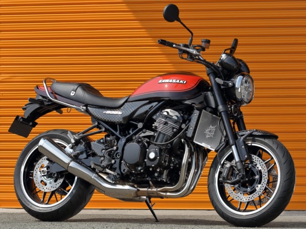 エーテック Z900RS/CAFE用 カーボンパーツ装着デモ車両