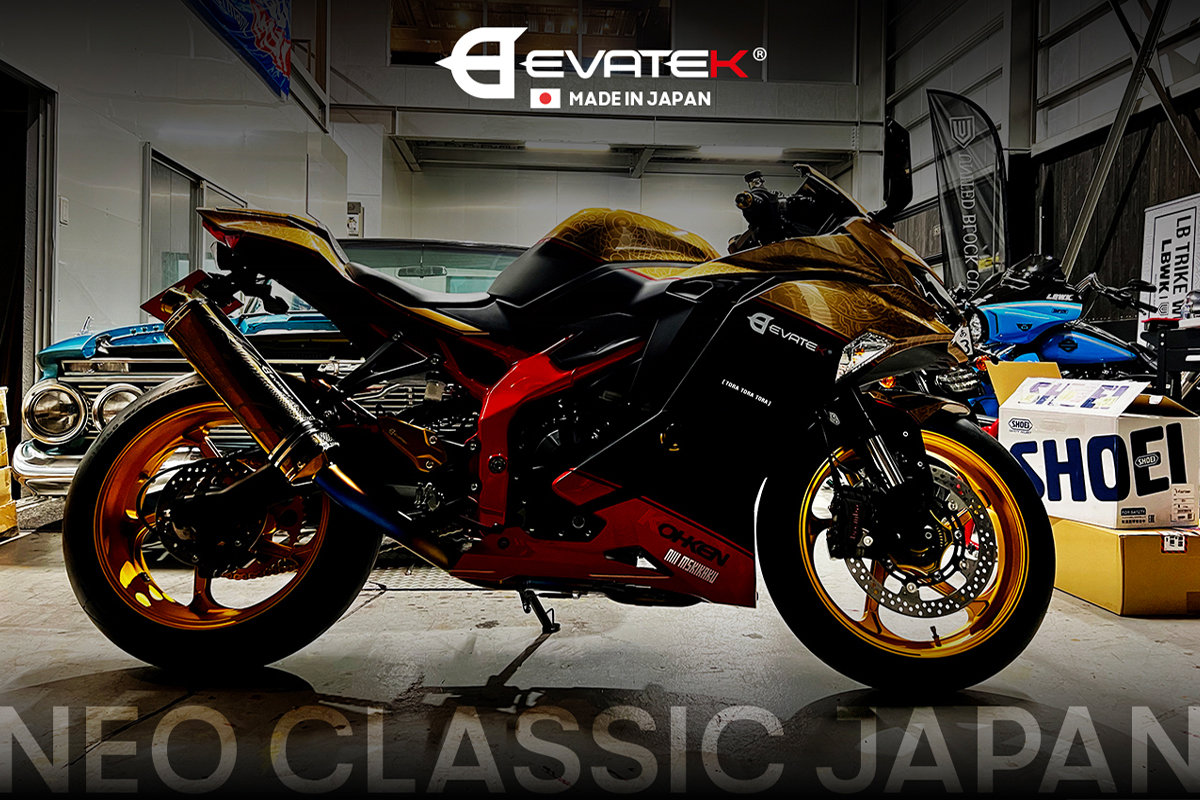 EVATEK エヴァテック 多角マフラー スリップオンマフラー スタイル：カラード YZF-R25 MT25 YAMAHA ヤマハ スリップオンマフラー