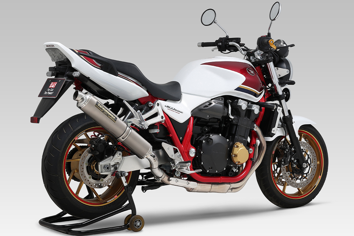 ヨシムラジャパンから2021年式CB1300SF/SB用スリップオンマフラーが新