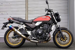 トリックスター Z650RS用フルエキゾーストマフラー 装着車