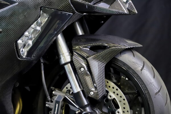 Ninja H2 SX SE by エーテック フロントフェンダー